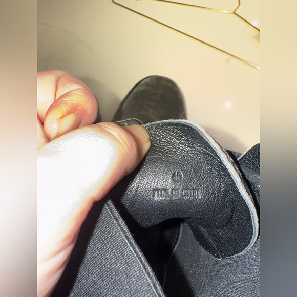 Rag & Bone Shiloh Asphalt Gray Black Suede Lace Up Lug Sole Combat Boots - Picture 11 of 12